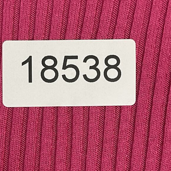 Salt Murphy Shirt Womens‎ XS Pink Ribbed Stretch Short Sleeve V Neck Blouse - Picture 10 of 10